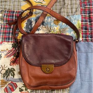 Leather Fossil Crossbody purse